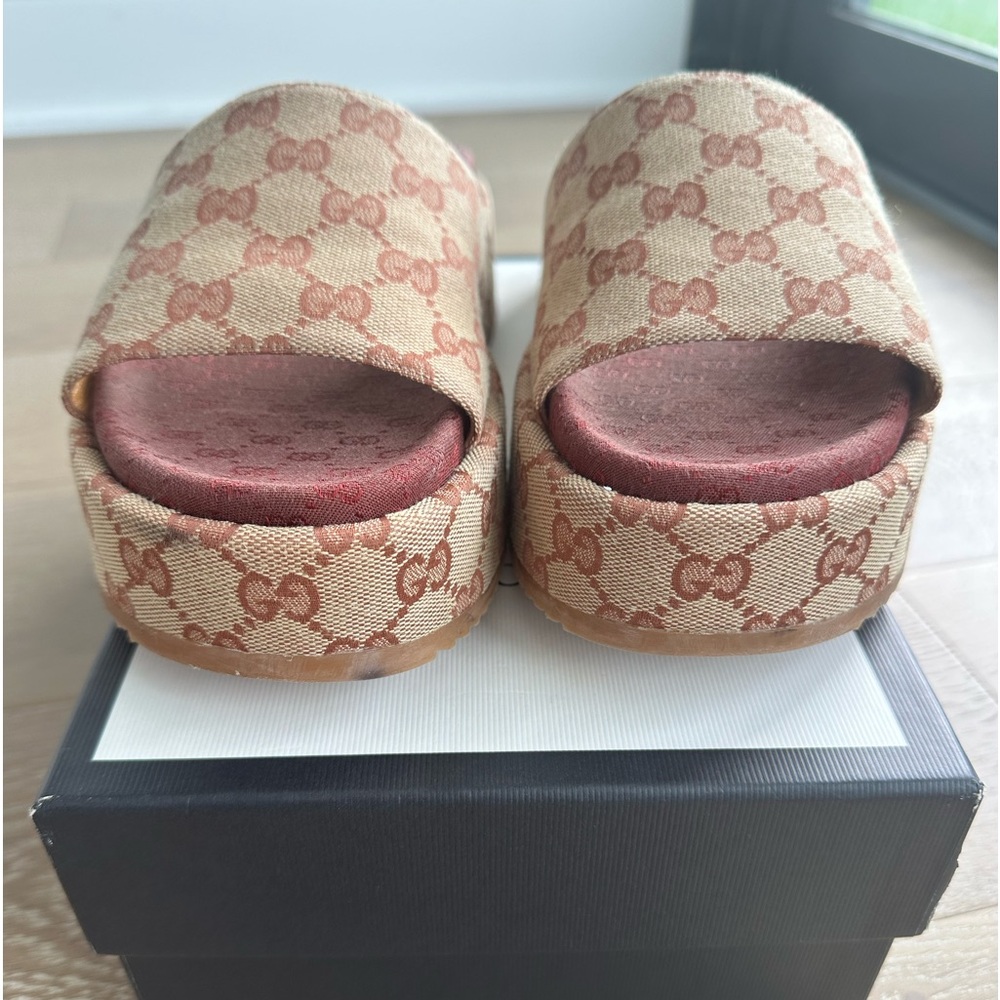 Gucci platform sandals